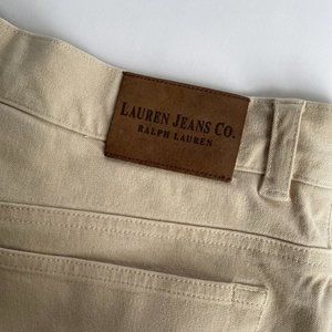 Vintage Ralph Lauren Curvy Beige Jeans​